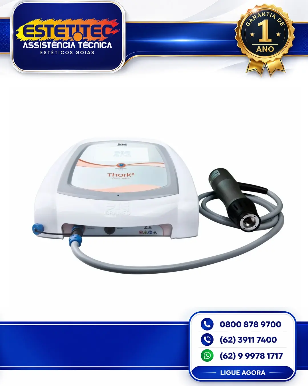 MANUTENÇÃO ESPECIALIZADA IBRAMED THORK RIO GRANDE DO SUL