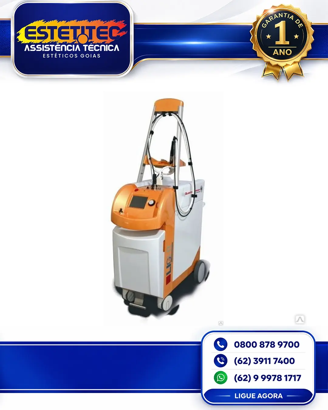 MANUTENÇÃO ESPECIALIZADA QUANTA SYSTEM LIGHT A MATO GROSSO DO SUL