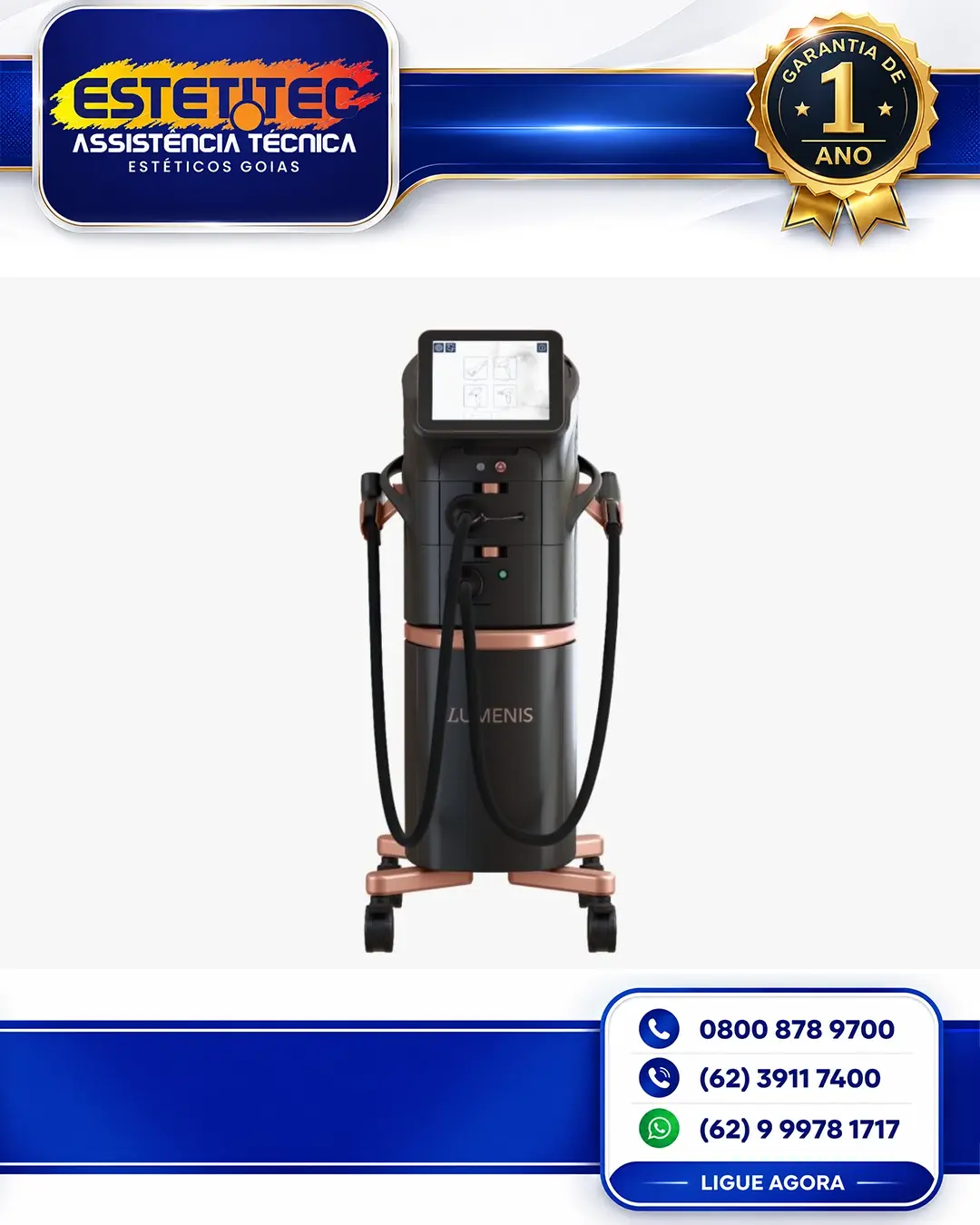 MANUTENÇÃO LUMENIS STELLAR M22 GOIÁS