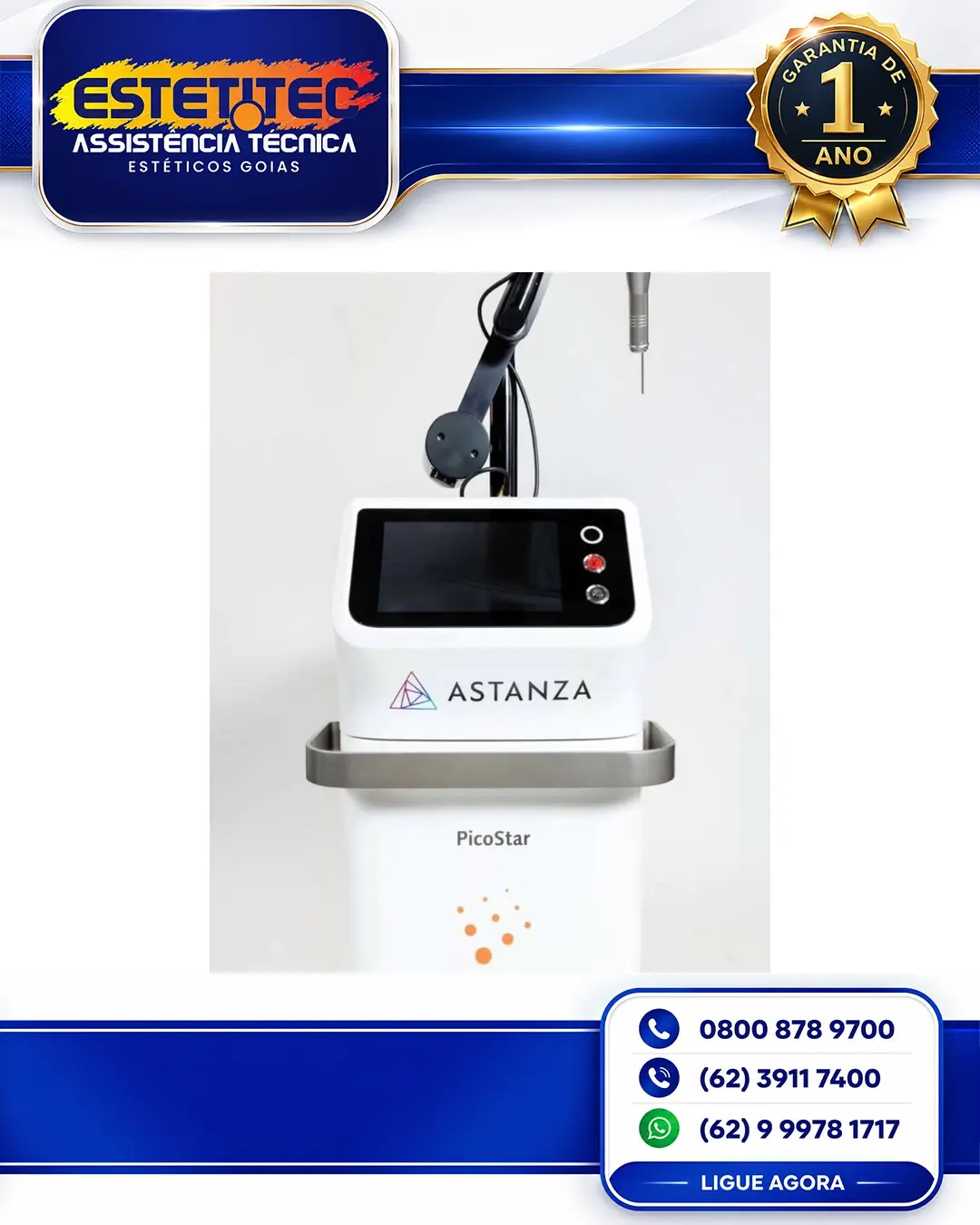 MANUTENÇÃO PREVENTIVA ASCLEPION PICOSTAR DISTRITO FEDERAL