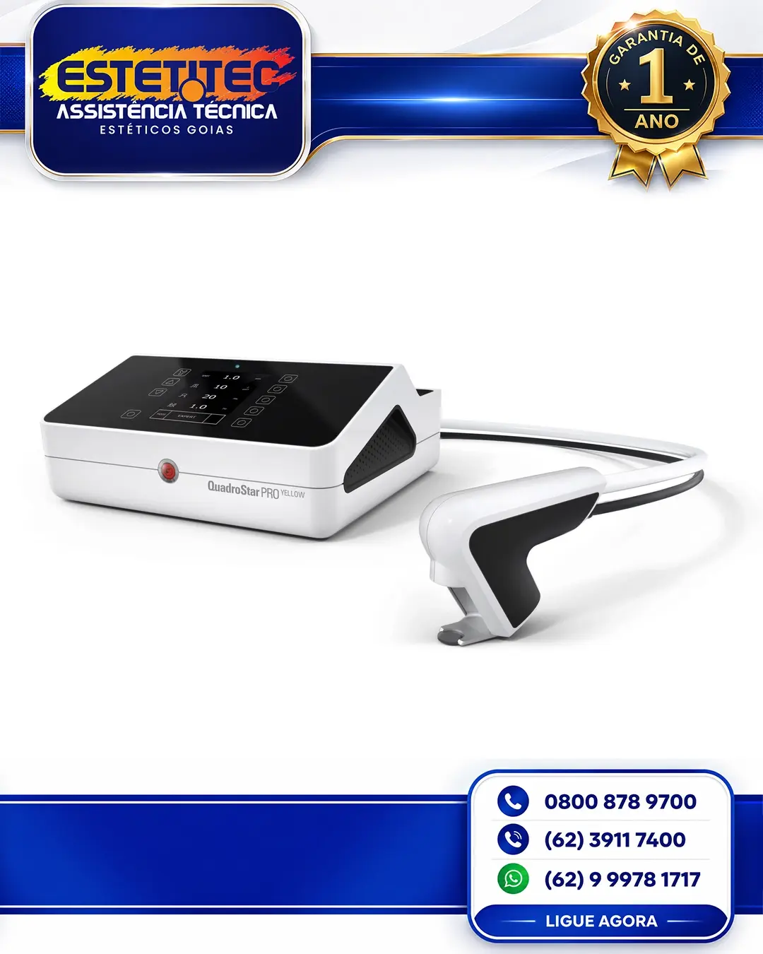 MANUTENÇÃO PREVENTIVA ASCLEPION QUADROSTAR PRO YELLOW CUIABÁ