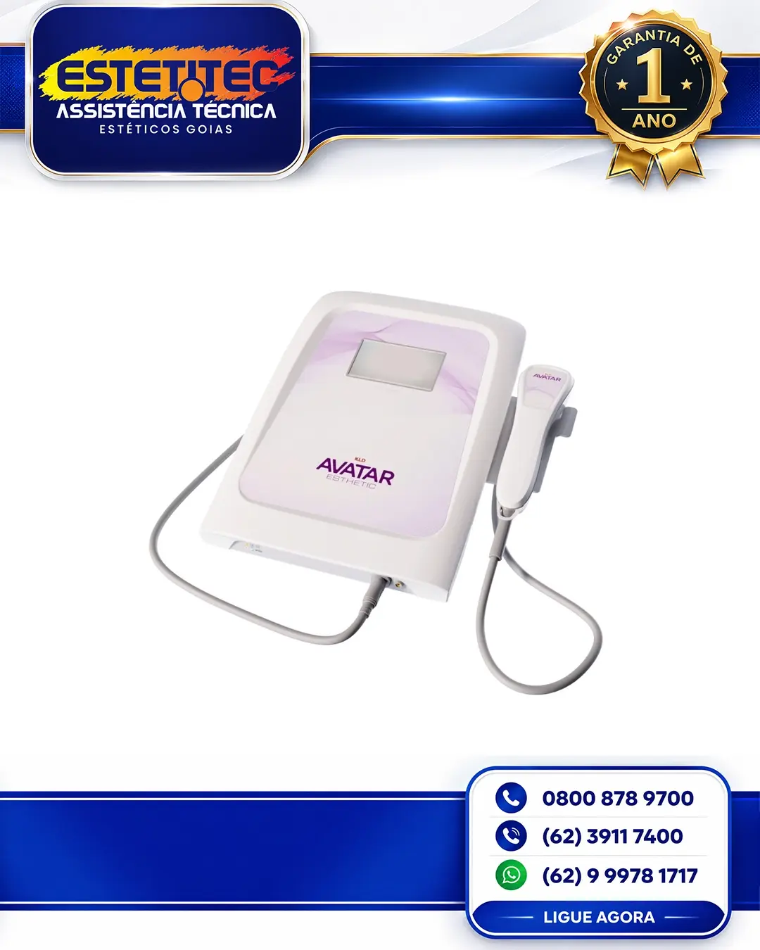 MANUTENÇÃO PREVENTIVA KLD AVATAR DUO NO BRASIL