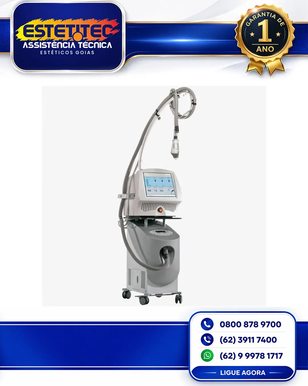 MANUTENÇÃO SOLTA MEDICAL FRAXEL BRASÍLIA