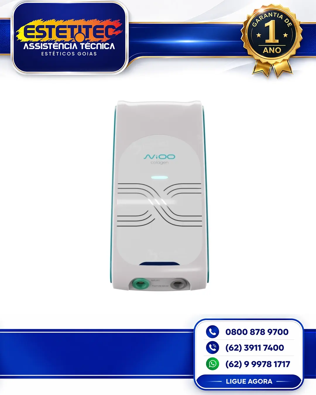 MANUTENÇÃO TONEDERM NIOO TOUCH INFINITY SANTA CATARINA