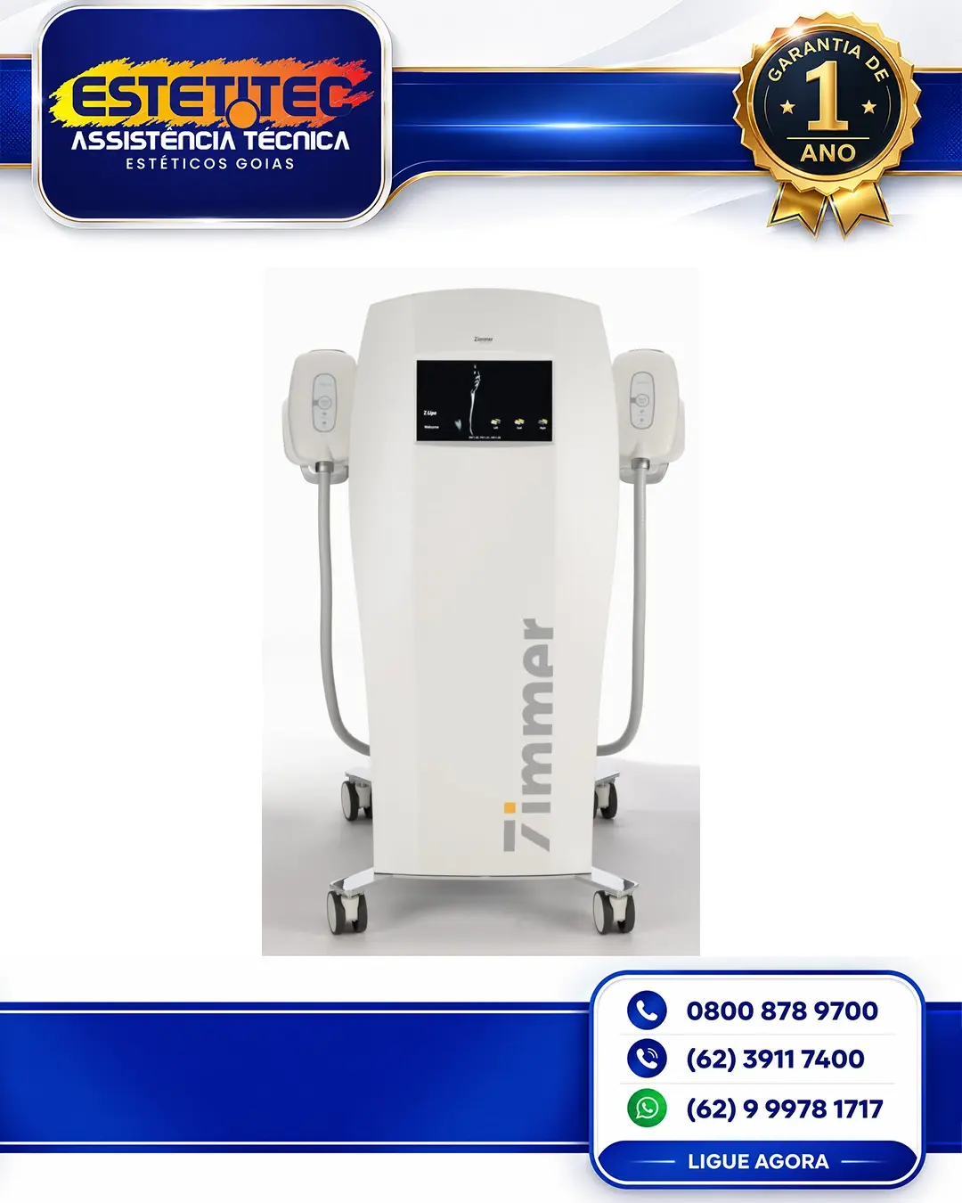 MANUTENÇÃO ZIMMER Z LIPO NO BRASIL