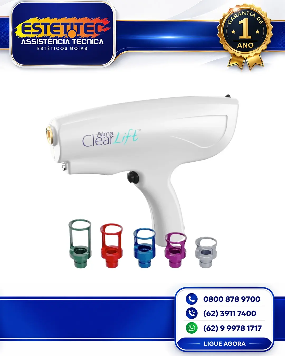 REPARO ALMA LASER CLEARLIFT 4D CUIABÁ