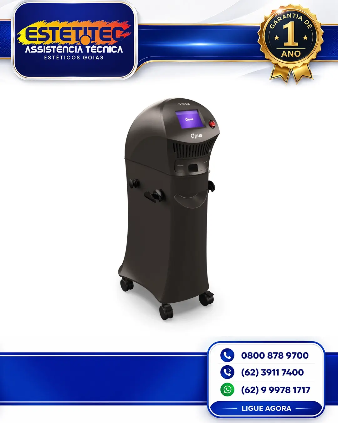 REPARO ALMA LASER OPUS PLASMA FOCUS BRASÍLIA