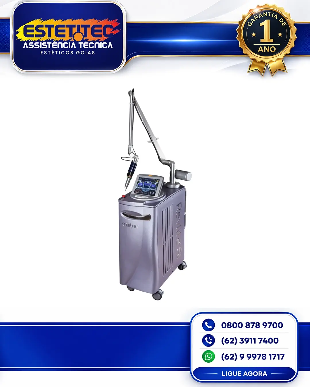 REPARO CYNOSURE REVLITE GOIÁS