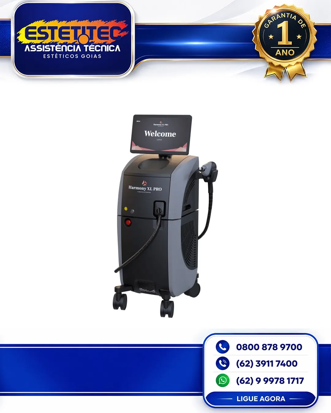 REPARO DE ALMA LASER HARMONY XL RIO GRANDE DO SUL