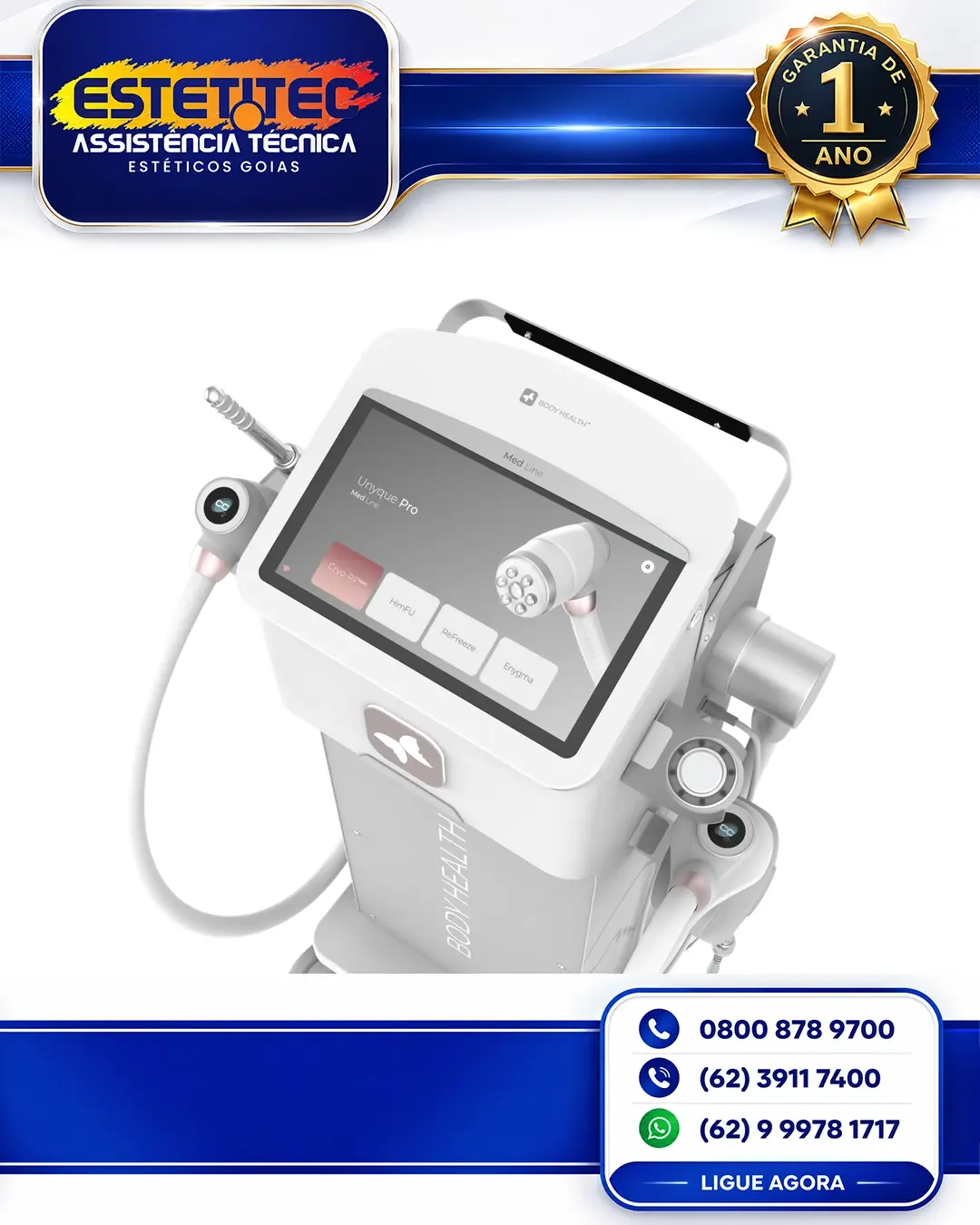 REPARO DE BODY HEALTH UNYQUE PRO DISTRITO FEDERAL