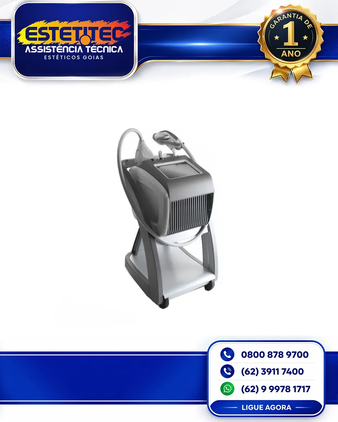 REPARO DE CUTERA SOLERA TITAN NO BRASIL