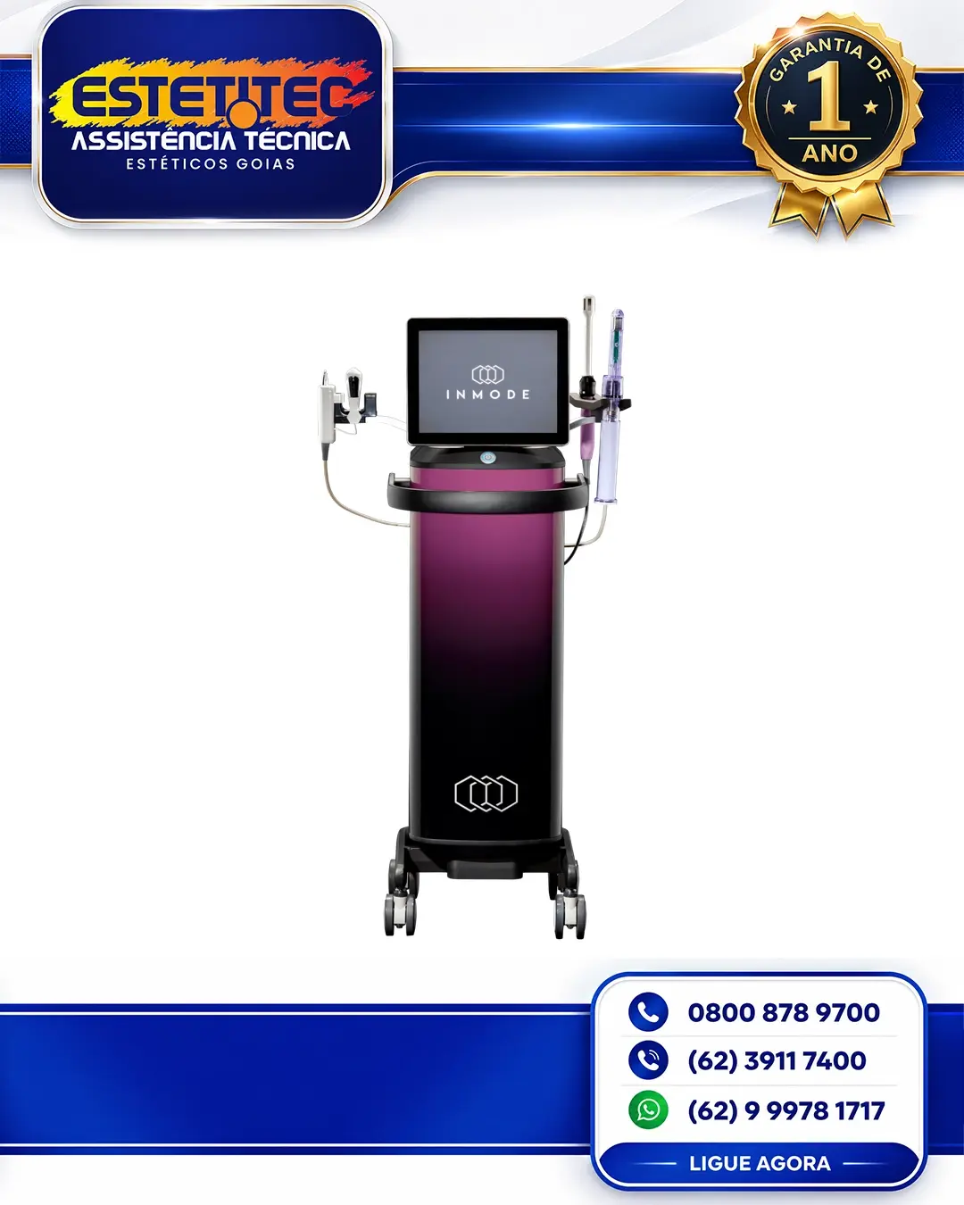 REPARO INMODE VTONE NO BRASIL
