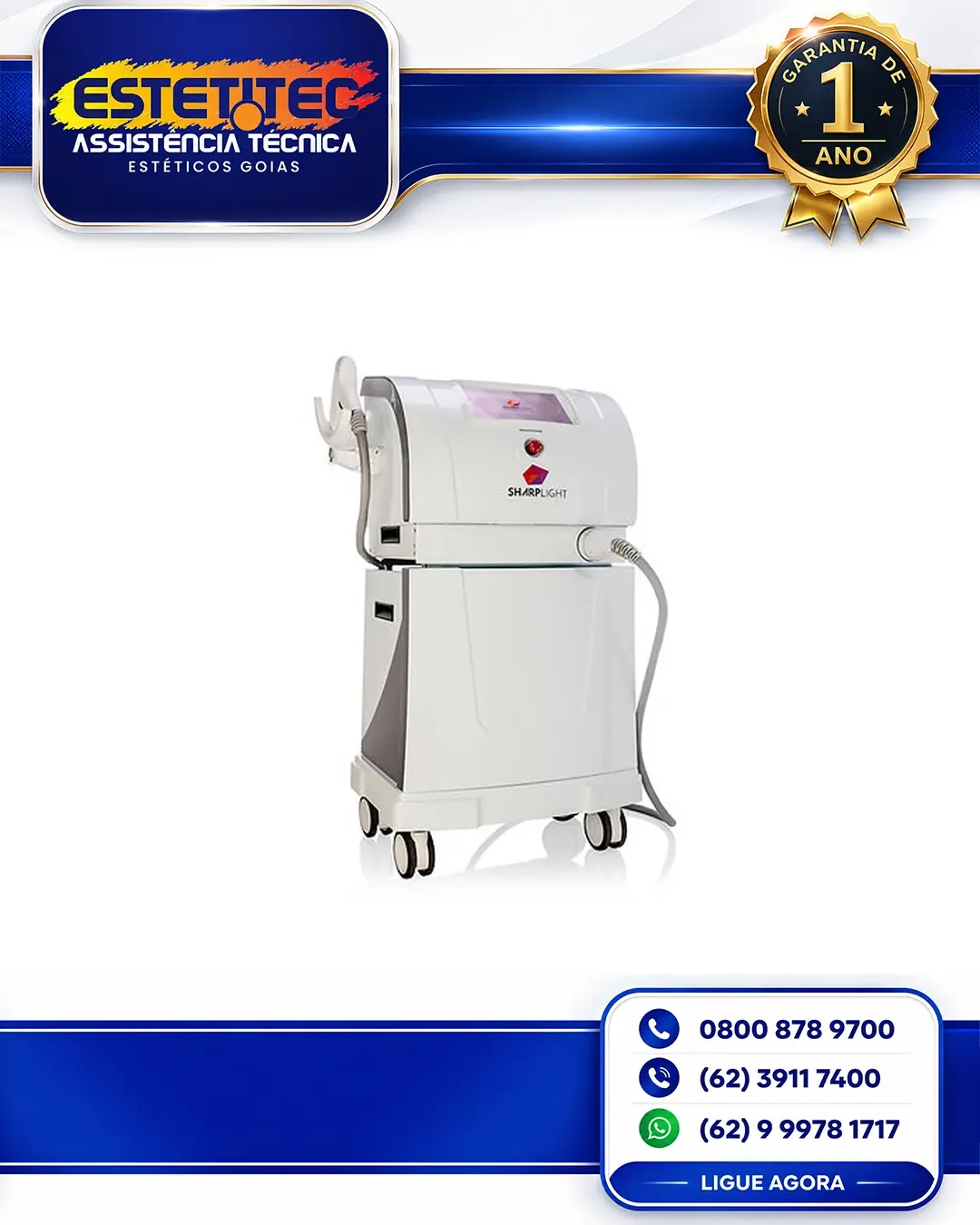 REPARO SHARPLIGHT OMNIMAX S4 BRASIL