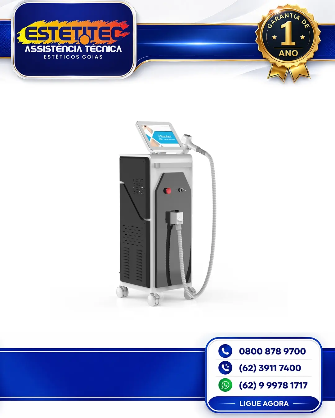 REPARO SINCOHEREN 808NM DIODE LASER BRASÍLIA