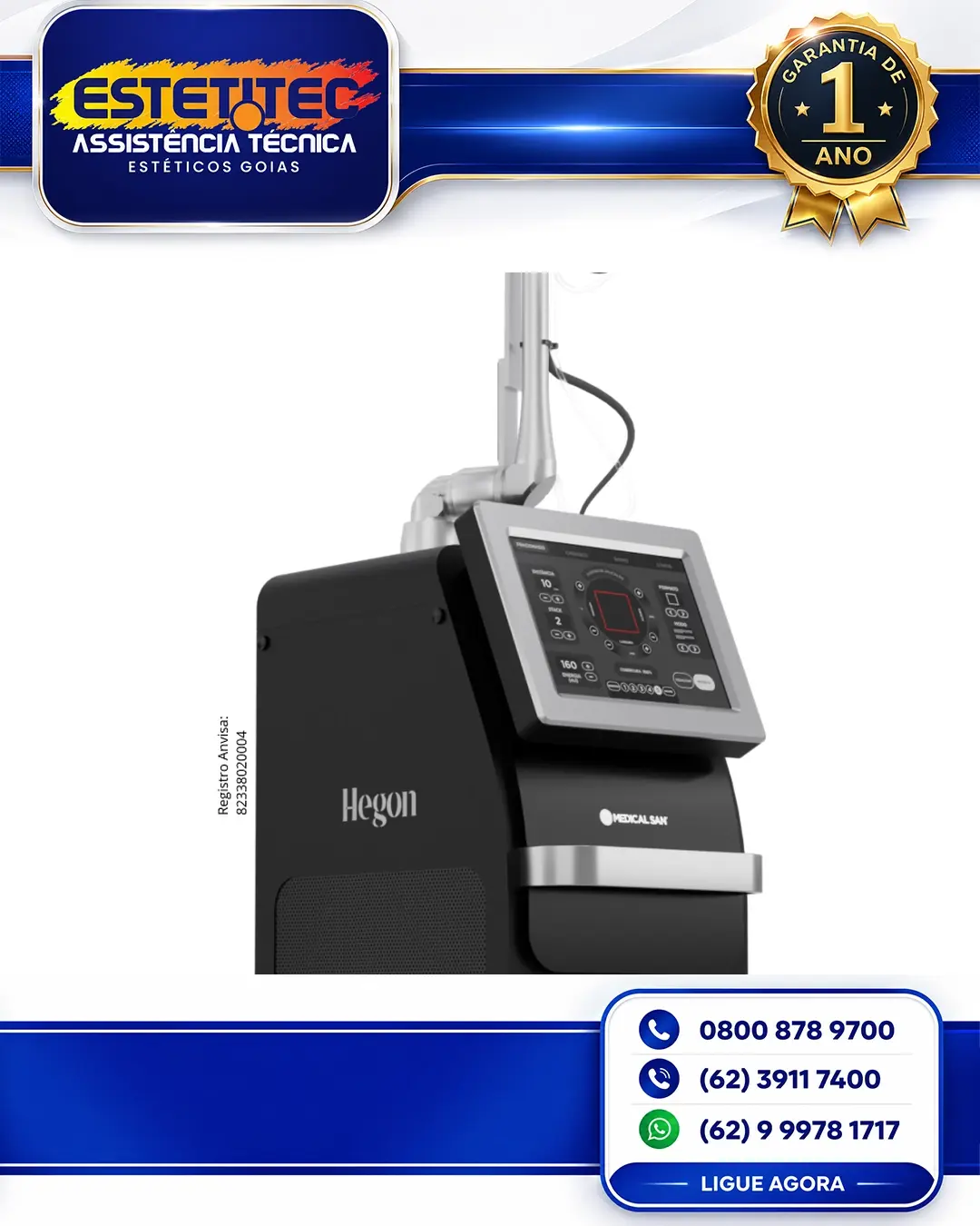 SUPORTE TÉCNICO MEDICAL SAN ESCALIBUR GOIÁS