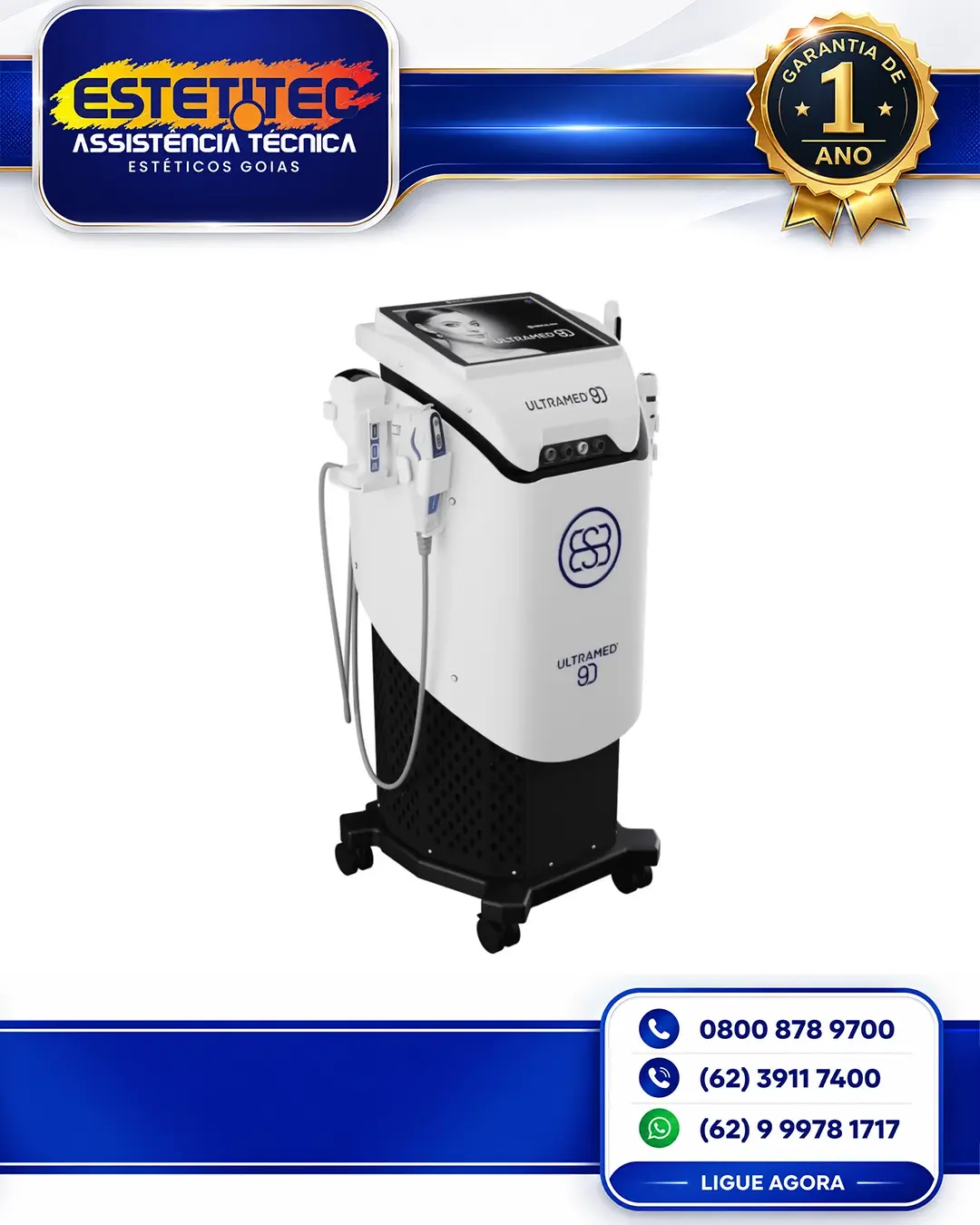 SUPORTE TÉCNICO MEDICAL SAN ULTRAMED 9D CURITIBA