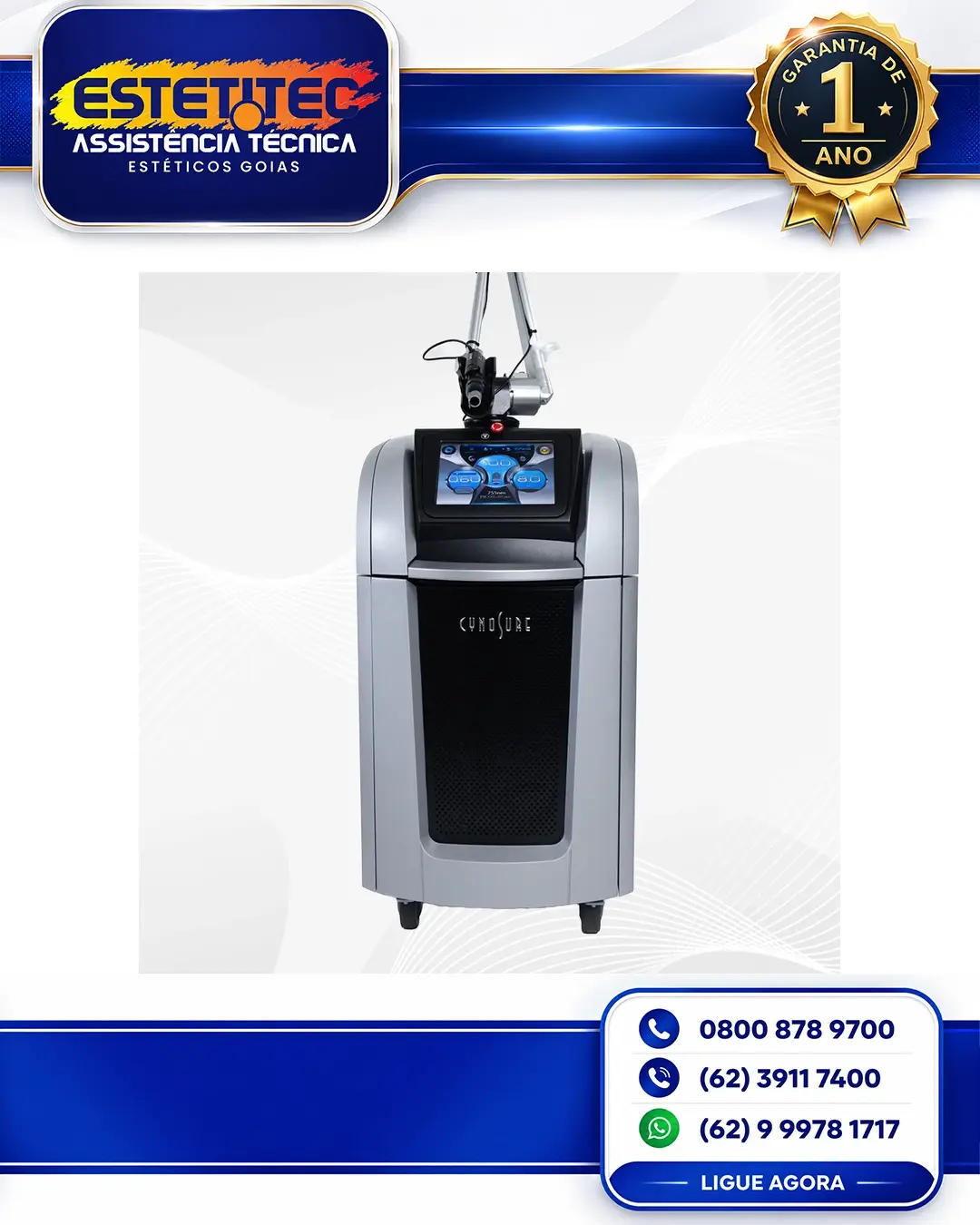 SUPORTE TÉCNICO PARA CYNOSURE PICOSURE MATO GROSSO