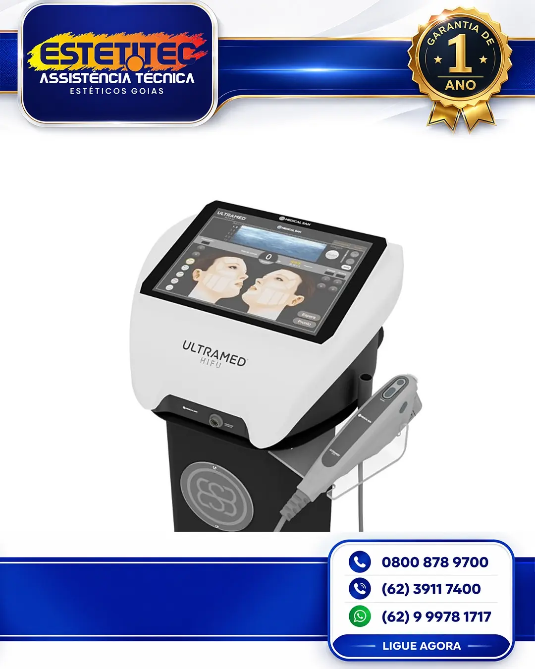 SUPORTE TÉCNICO PARA MEDICAL SAN ULTRAMED INTIMY FLORIANÓPOLIS