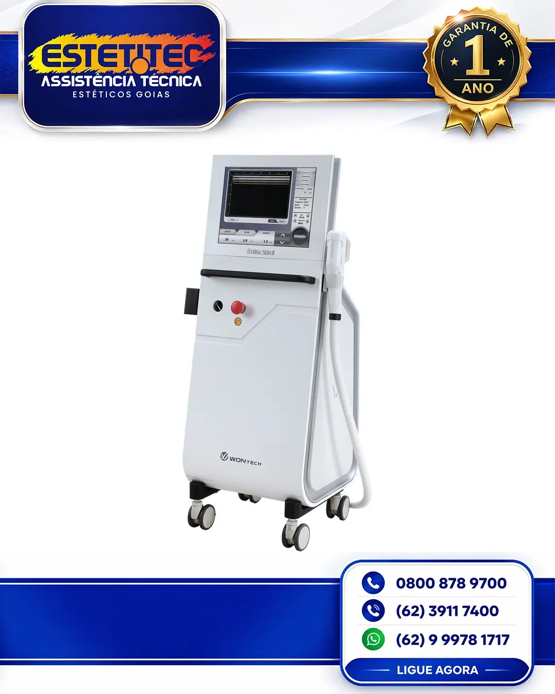 SUPORTE TÉCNICO PARA WONTECH ULTRASKIN TIGHTAN BRASÍLIA