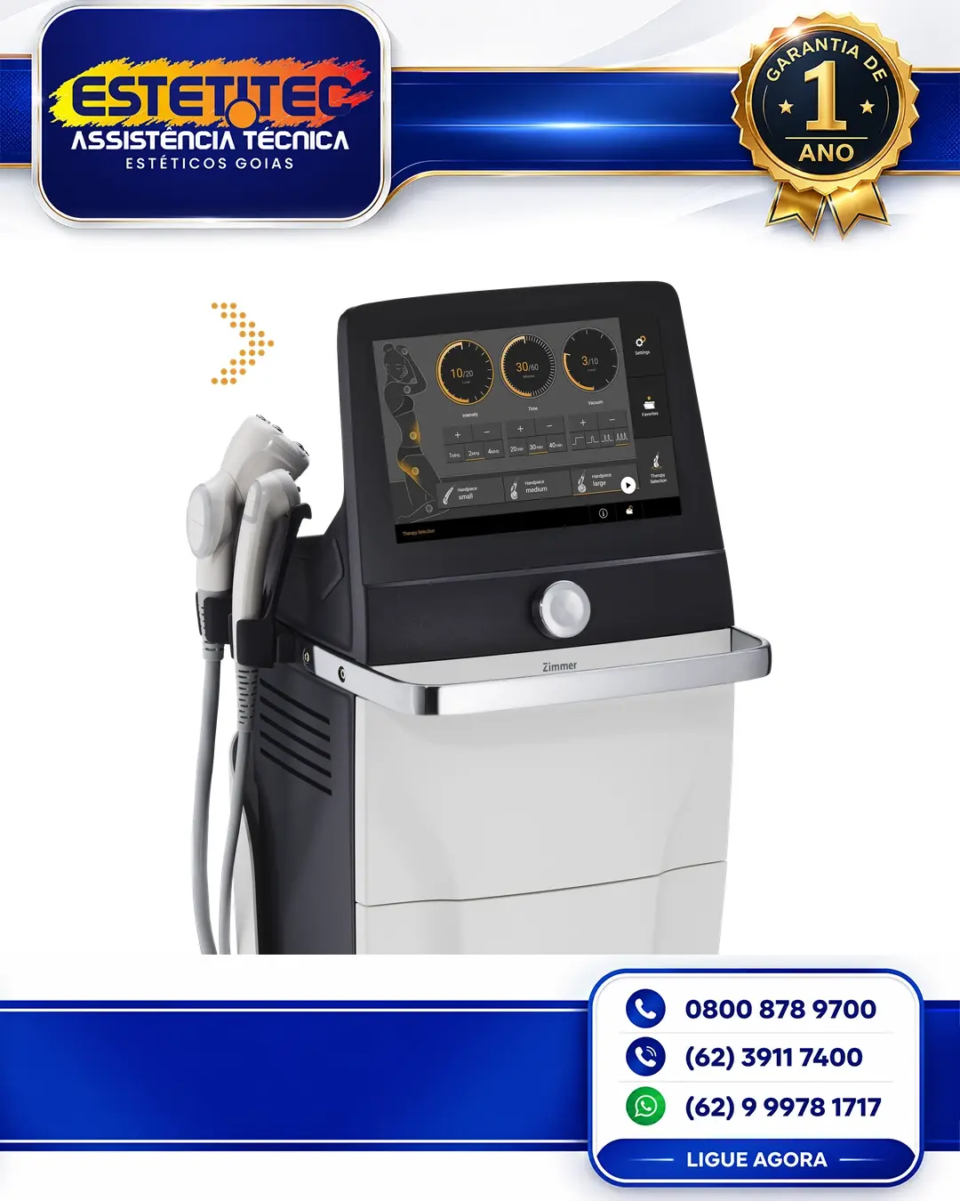SUPORTE TÉCNICO PARA ZIMMER ZSHAPE GOIÂNIA