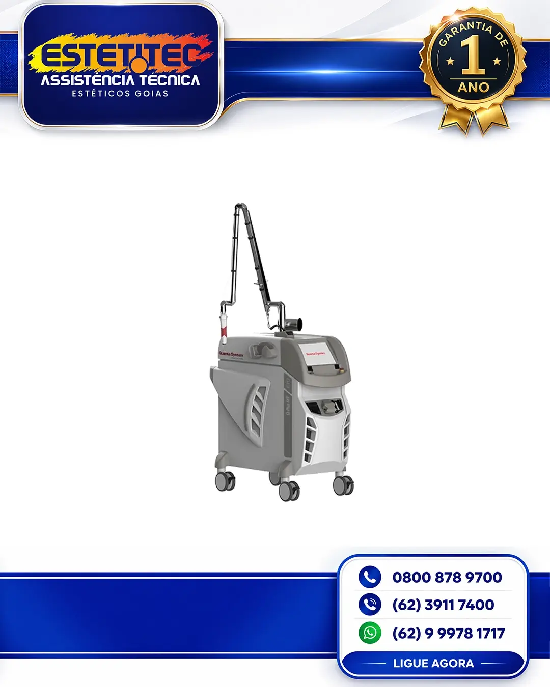 SUPORTE TÉCNICO QUANTA SYSTEM Q PLUS C MATO GROSSO DO SUL