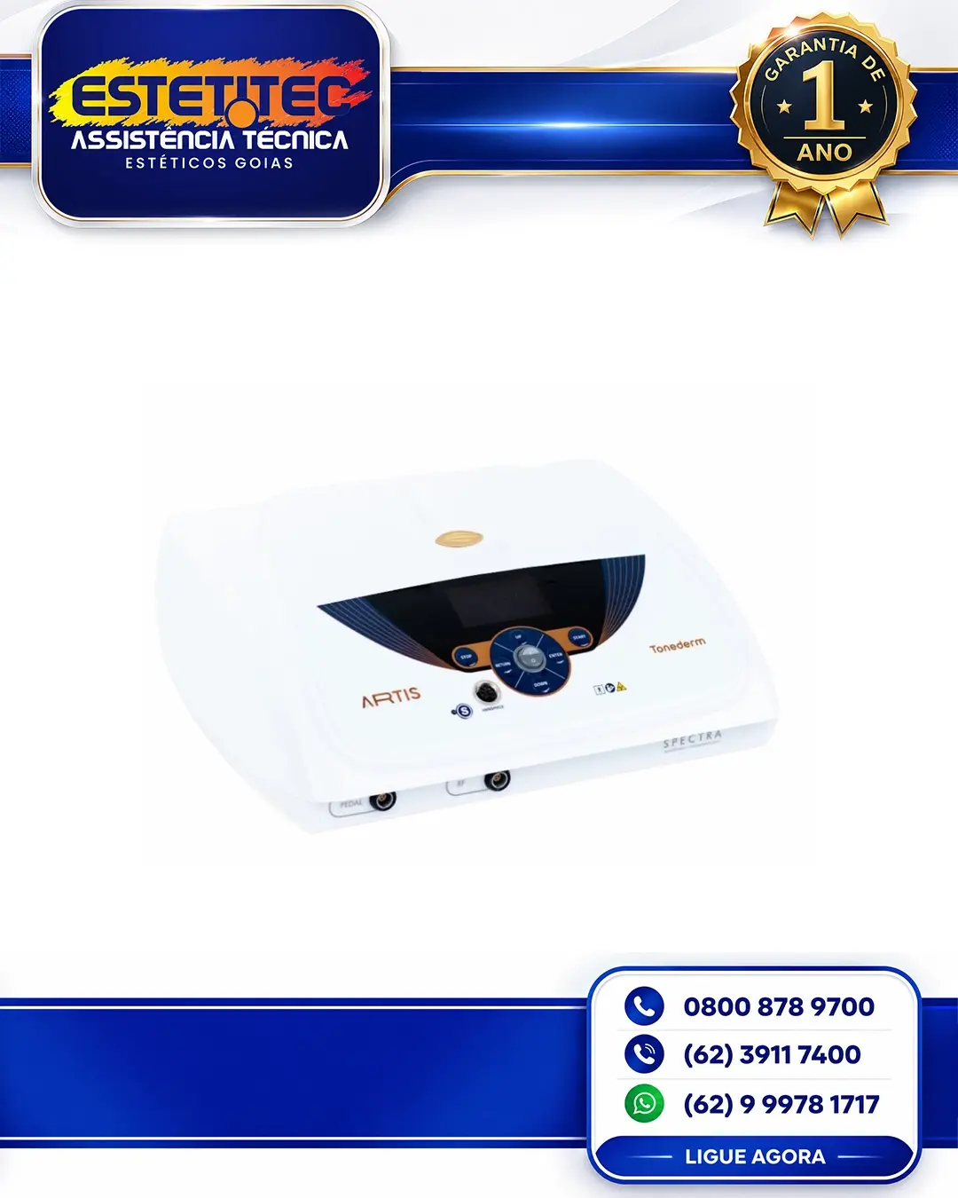 SUPORTE TÉCNICO TONEDERM SPECTRA ARTIS STANDARD MATO GROSSO DO SUL