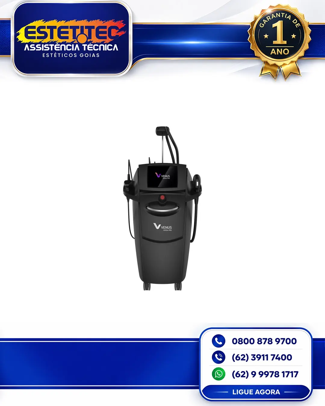 SUPORTE TÉCNICO VENUS CONCEPT VENUS VERSA PRO CURITIBA
