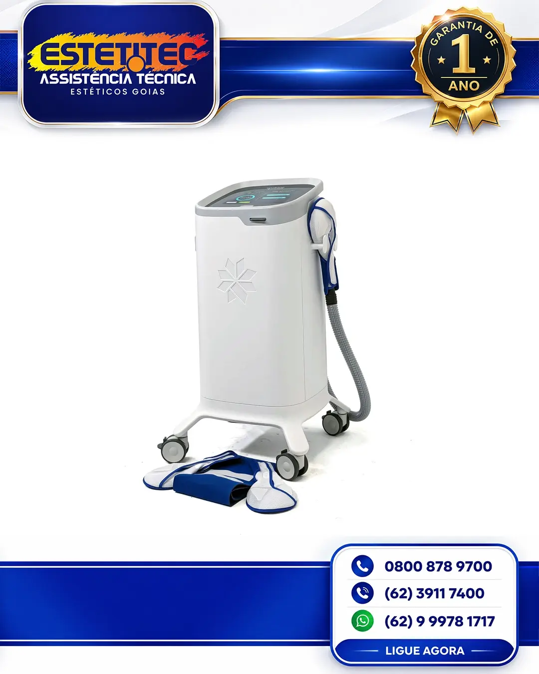 SUPORTE TÉCNICO ZELTIQ COOLTONE CURITIBA