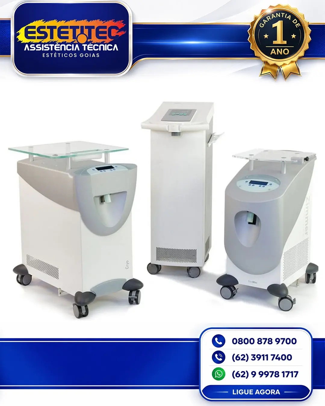 SUPORTE TÉCNICO ZIMMER CRYO SANTA CATARINA